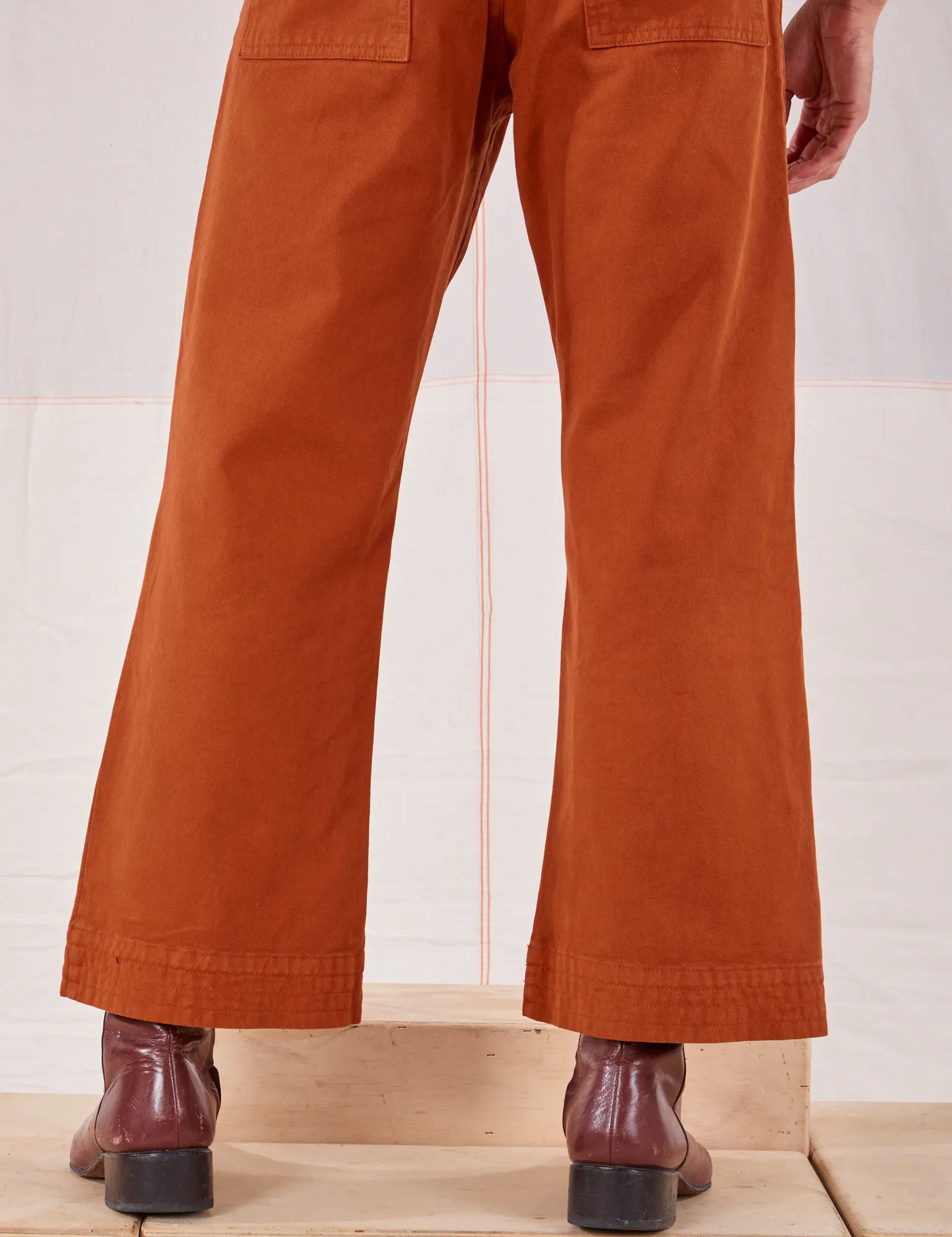 Action Pants - Burnt Terracotta