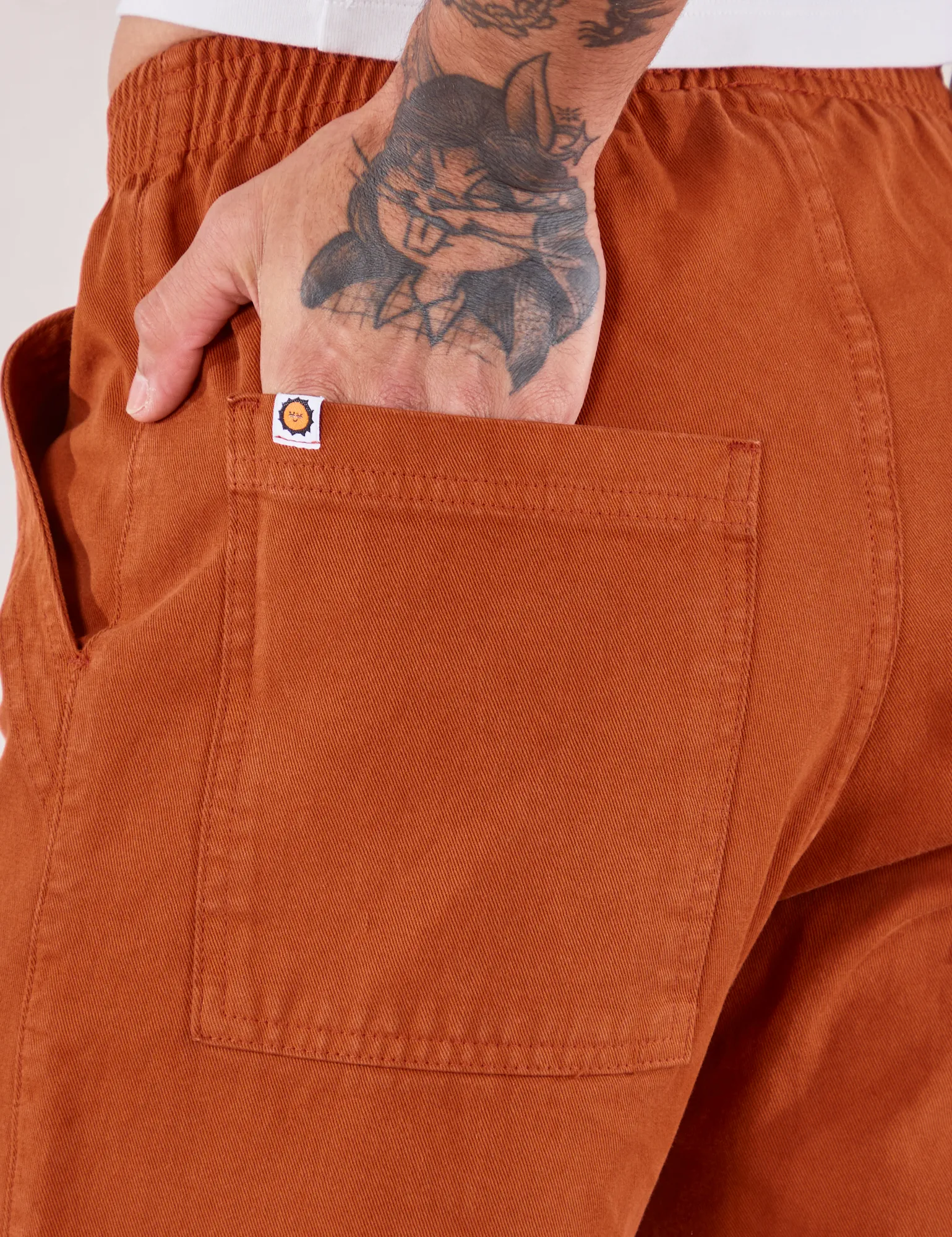 Action Pants - Burnt Terracotta