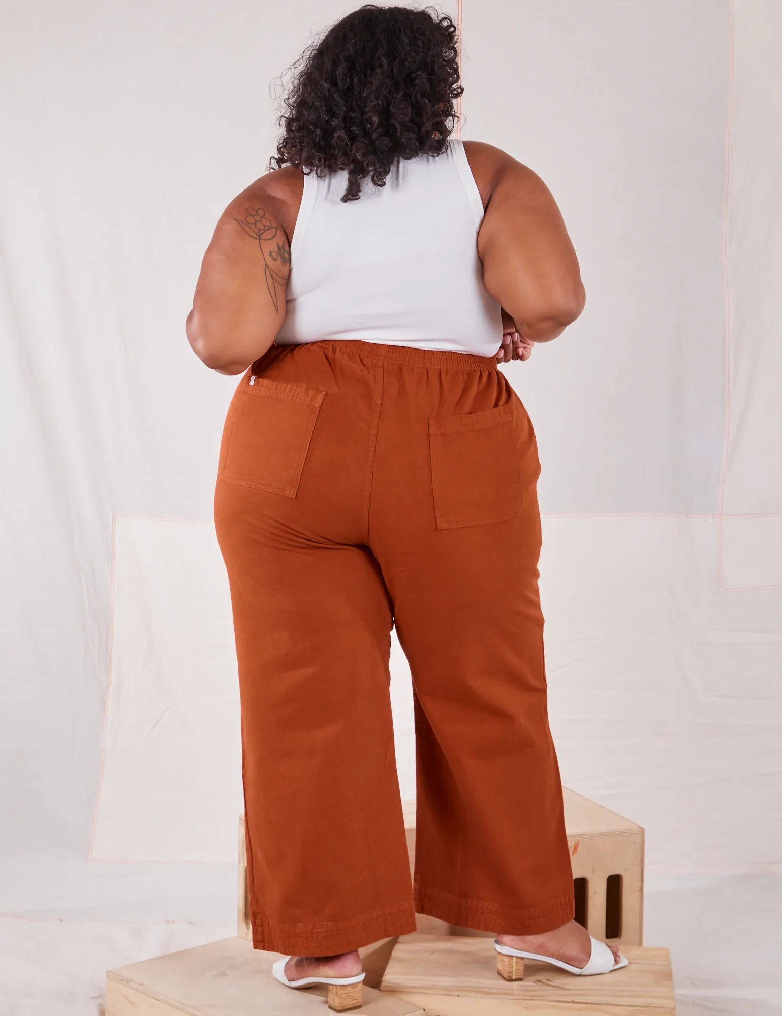 Action Pants - Burnt Terracotta