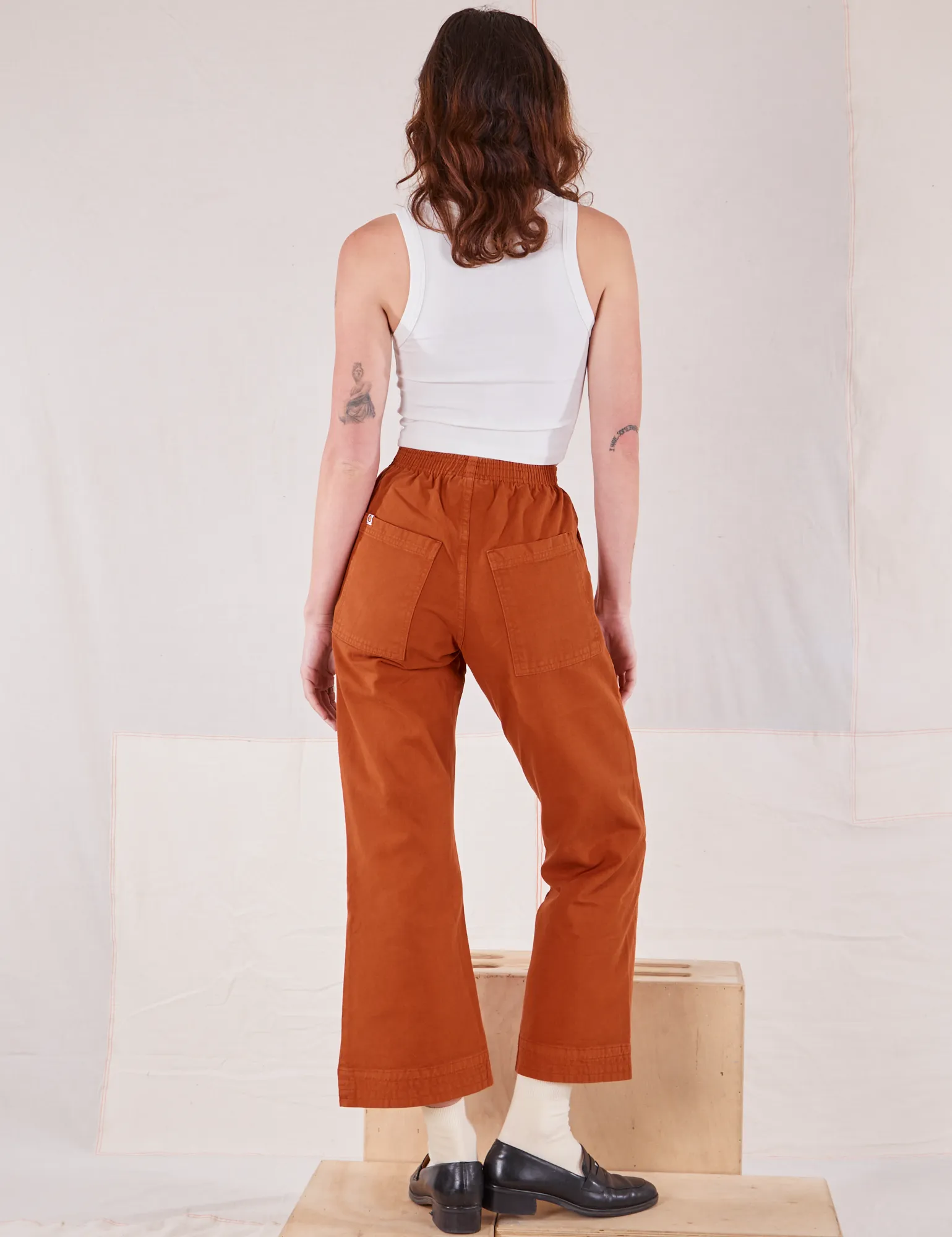 Action Pants - Burnt Terracotta