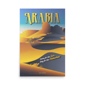 Age of Empires Arabia Travel Poster