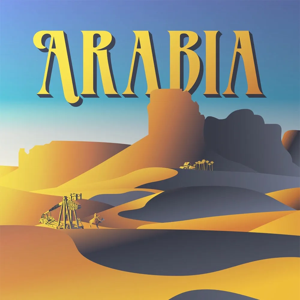 Age of Empires Arabia Travel Poster