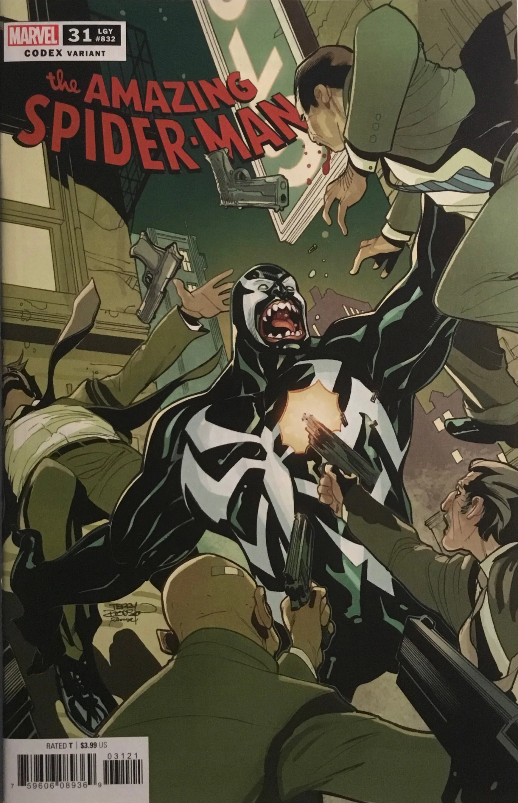 AMAZING SPIDER-MAN (2018-2022) #31 DODSON CODEX 1:25 VARIANT COVER