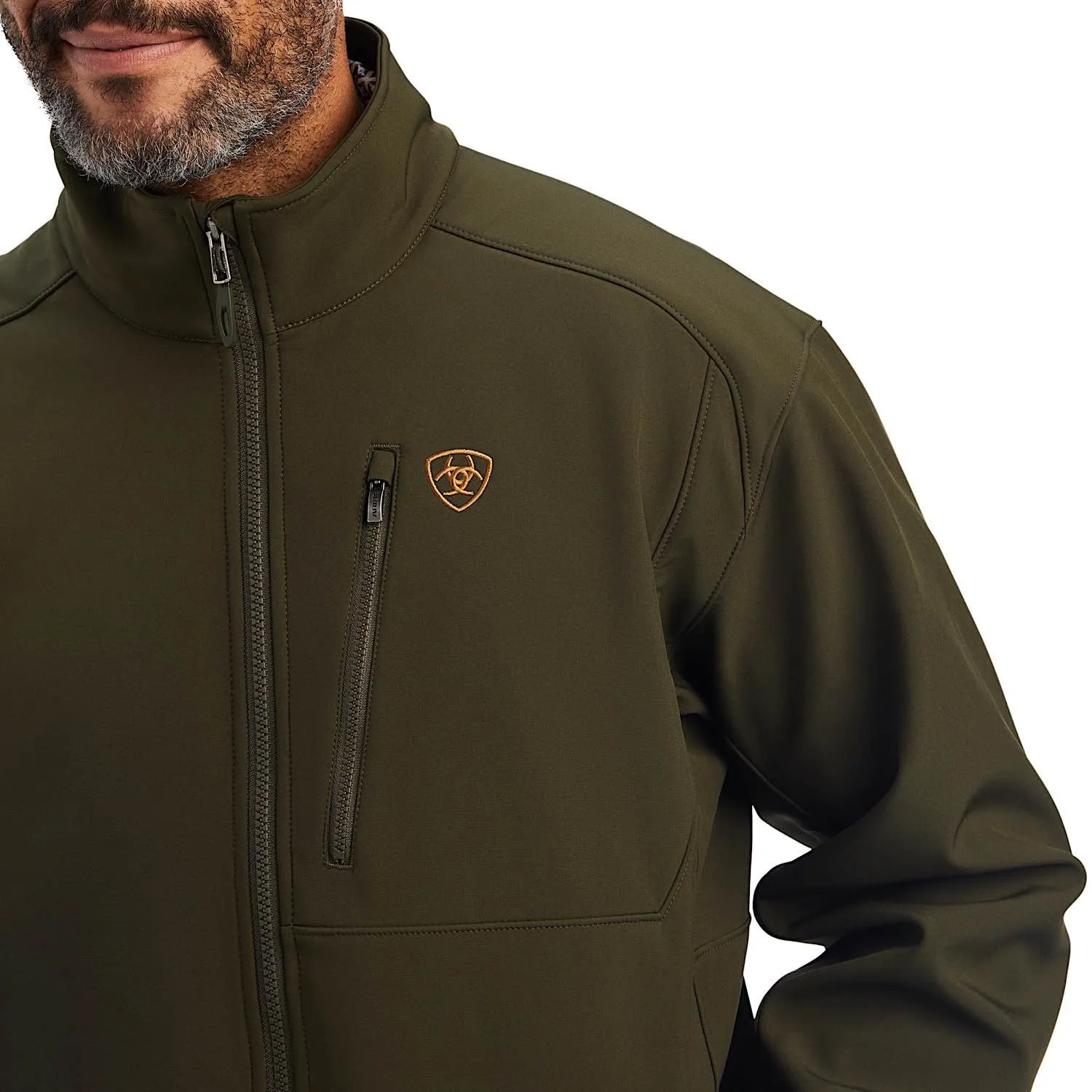 Ariat Men's Logo 2.0 Softshell Jacket Brine Olive