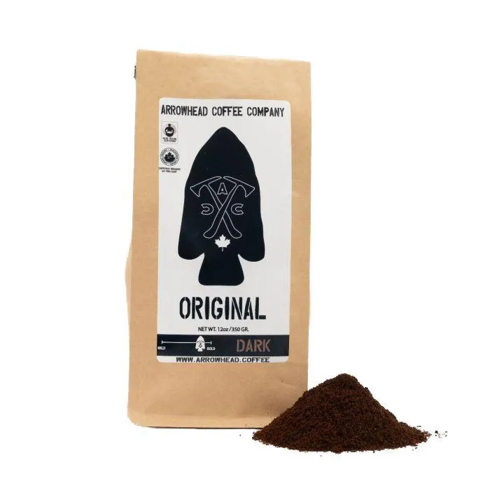 Arrowhead Coffee Original Brew - French Roast - Dark Coffee; 340g (Ground)