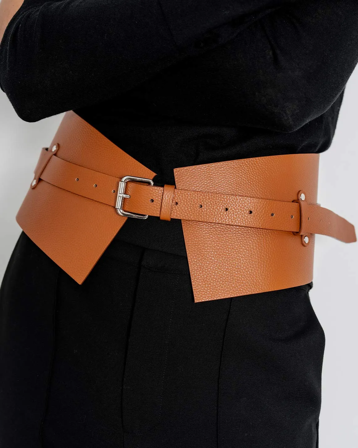 Autograph Leather Corset Belt