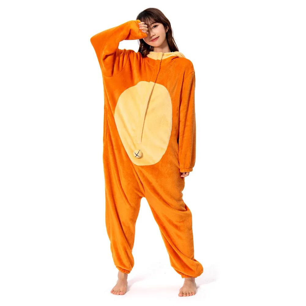 Autumn and winter Monkey Cosplay Costume Pajamas Outfits Halloween Carnival Party Suit