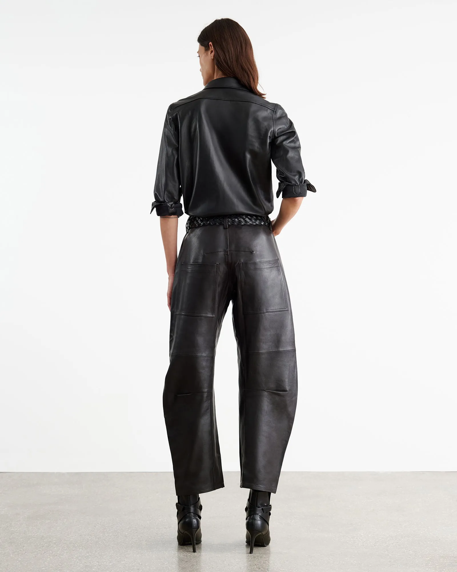 AVA LEATHER SHIRT