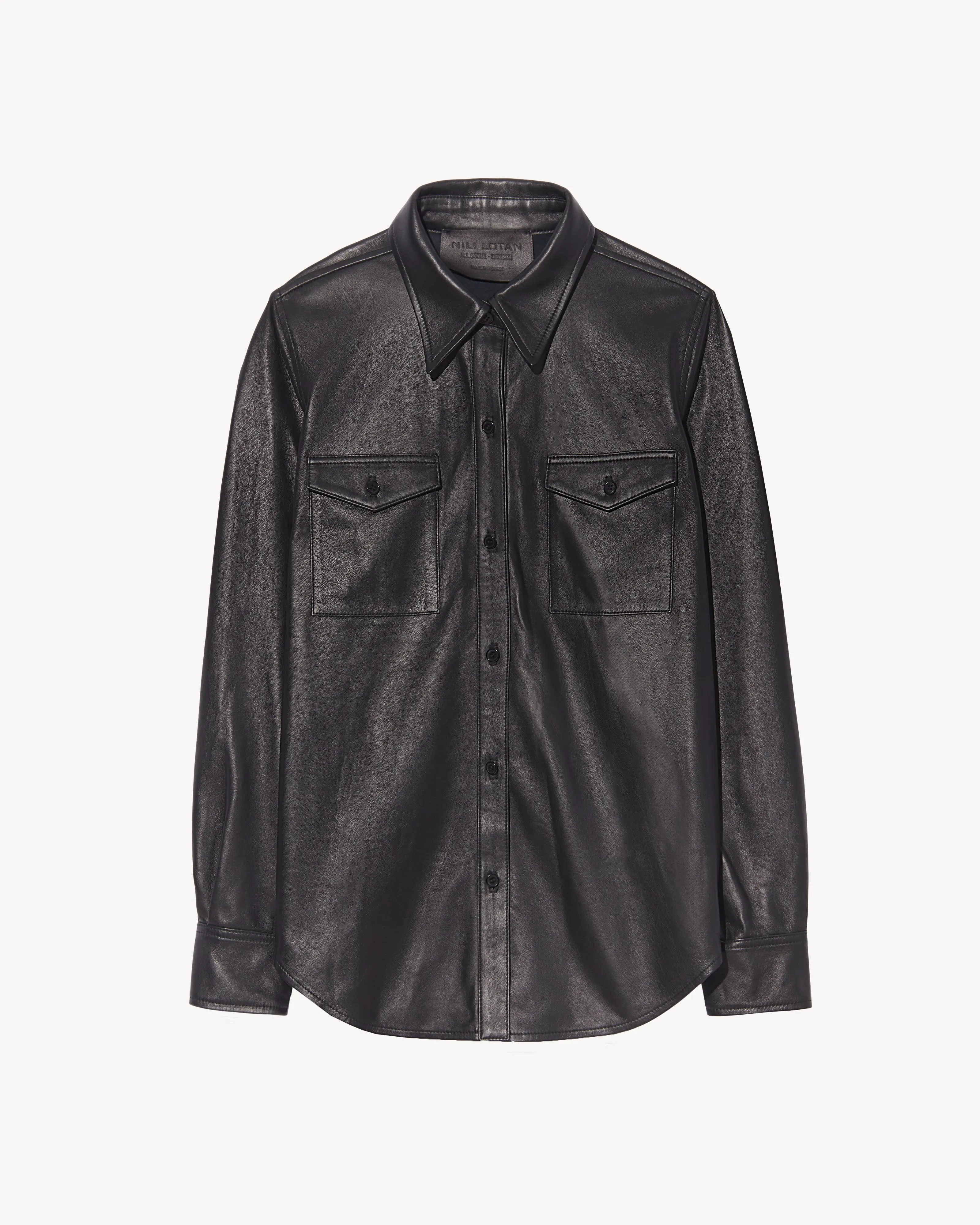 AVA LEATHER SHIRT