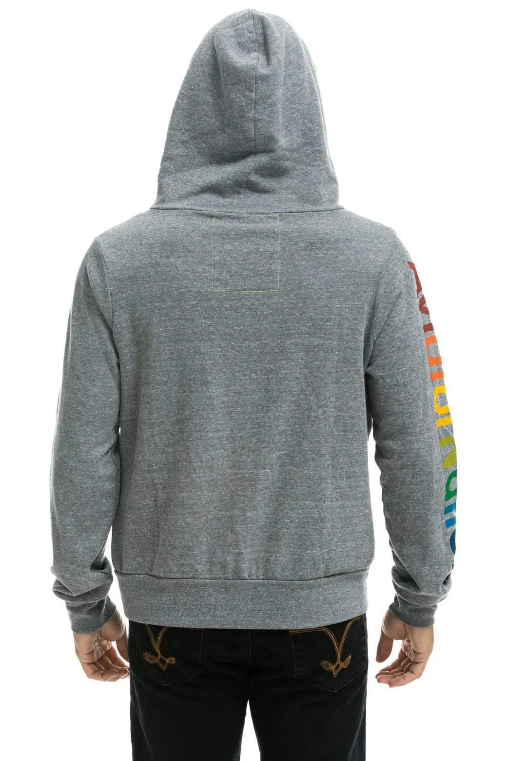 AVIATOR NATION MANHATTAN BEACH  HOODIE - HEATHER GREY