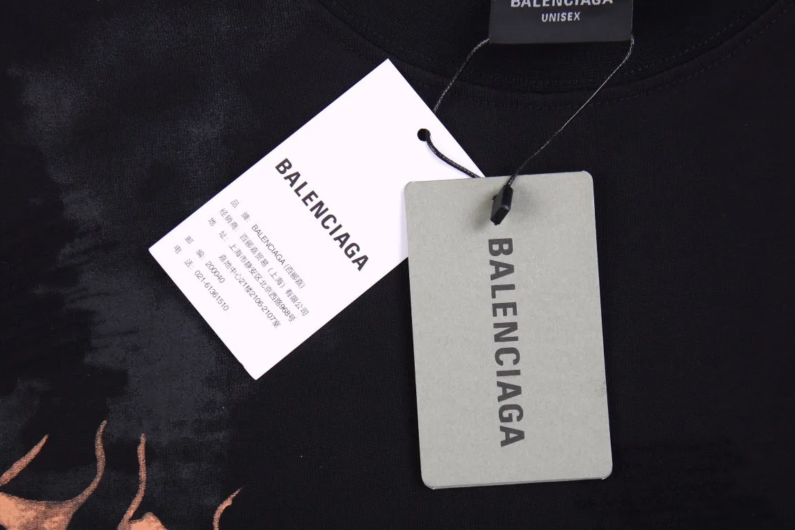 Balenciaga Gothic Logo T-Shirt