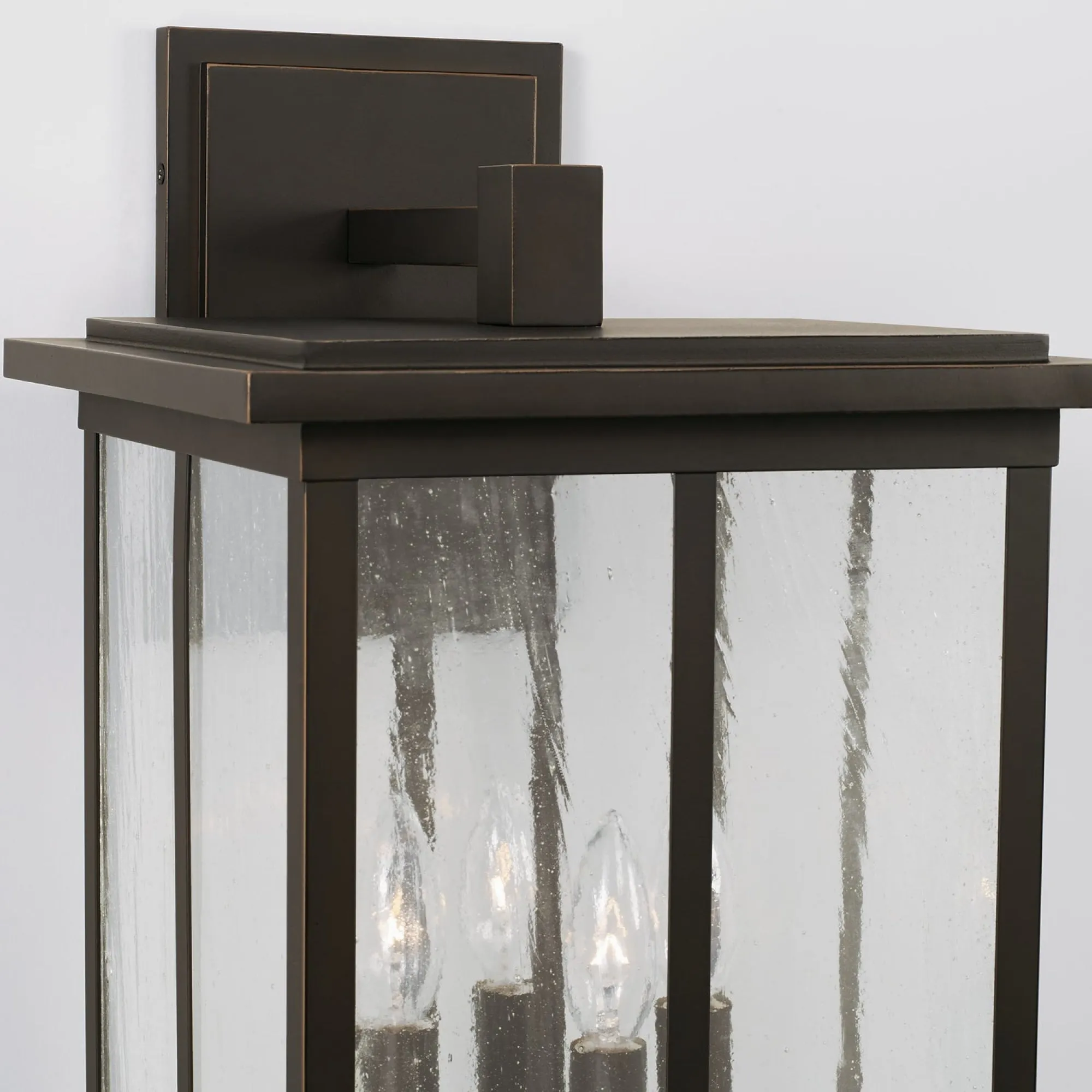 Barrett Coastal Outdoor Wall Lantern - Large - Oiled Bronze