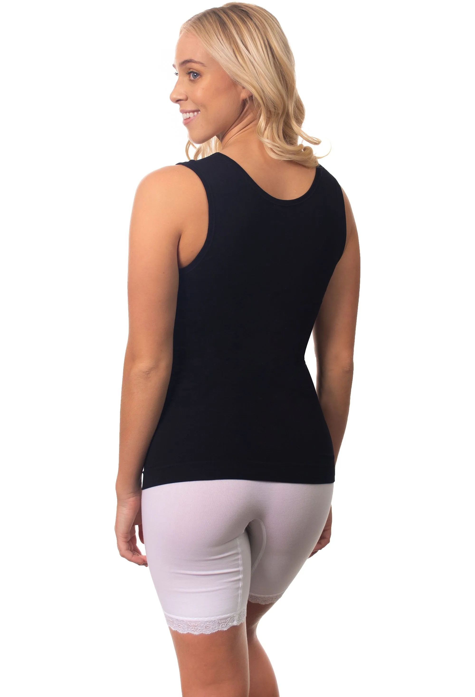 Black Bamboo Tank Top