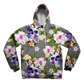 Blooming Skull Unisex Hoodie