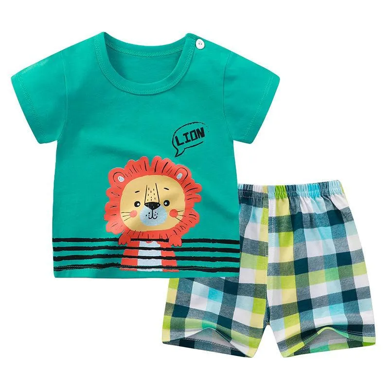 Boys Cartoon Bear Suit