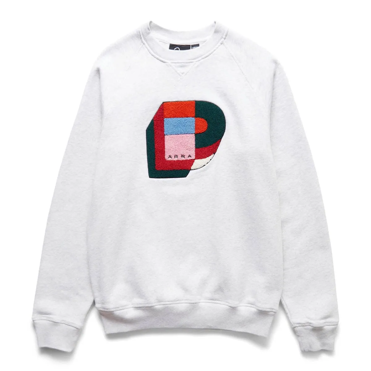 BUILDING BLOCK LOGO CREW SWEATSHIRT