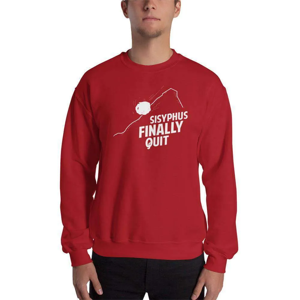 Camus - Sisyphus Finally Quit - Sweatshirt