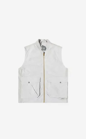 CARGO VEST PALE GREY