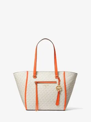 Carine Medium Logo Tote Bag