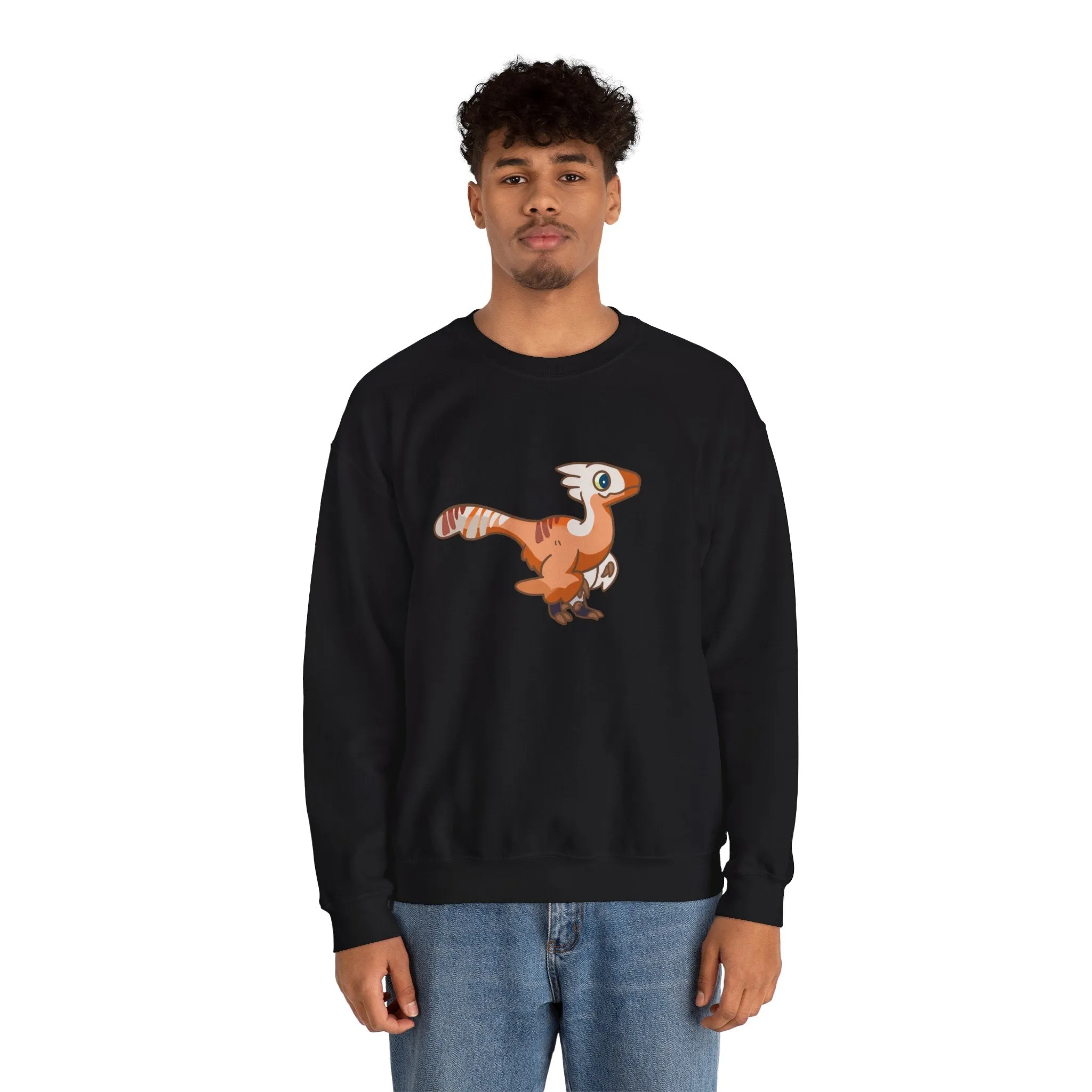 Carrot Troodon - Unisex Heavy Blend™ Crewneck Sweatshirt