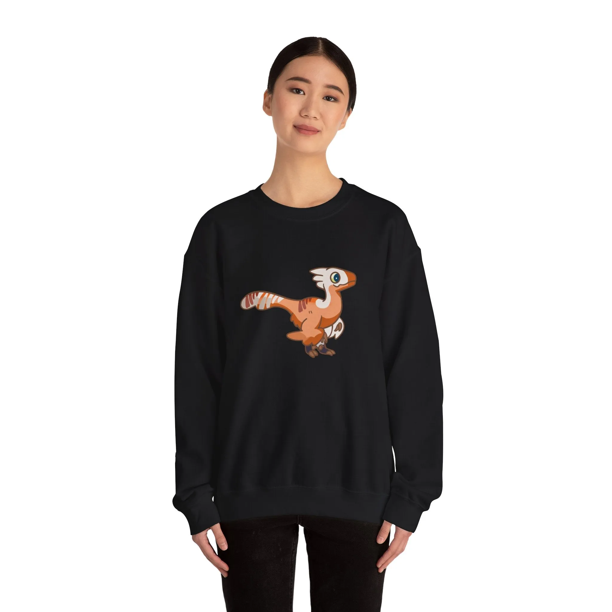 Carrot Troodon - Unisex Heavy Blend™ Crewneck Sweatshirt