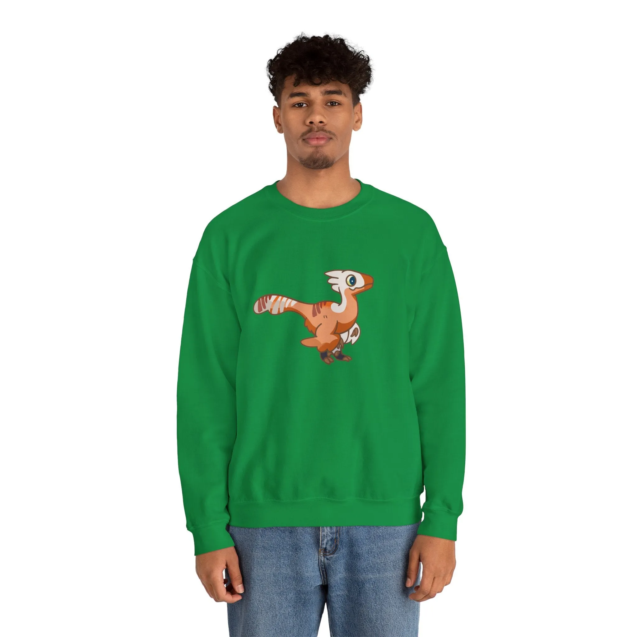 Carrot Troodon - Unisex Heavy Blend™ Crewneck Sweatshirt