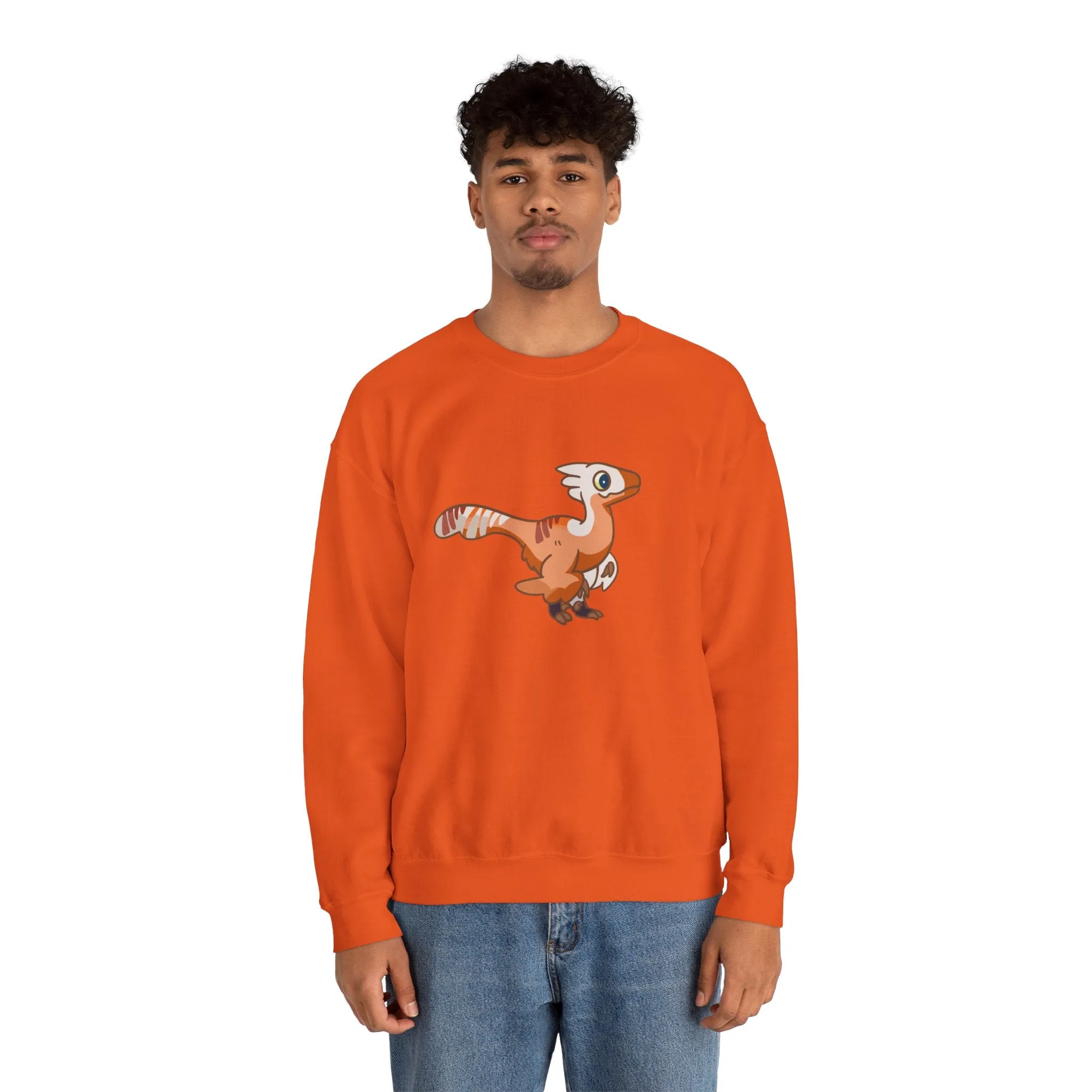 Carrot Troodon - Unisex Heavy Blend™ Crewneck Sweatshirt