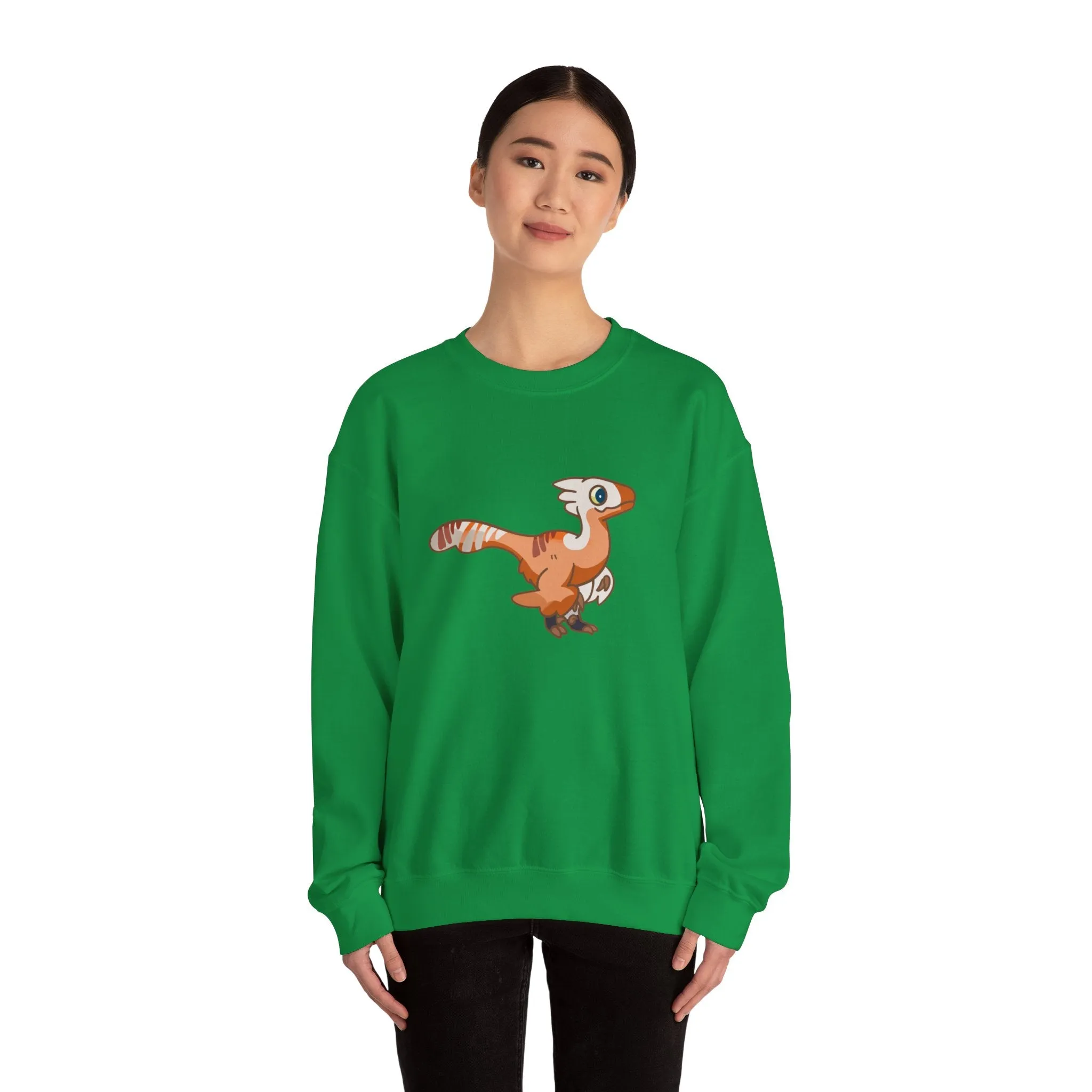 Carrot Troodon - Unisex Heavy Blend™ Crewneck Sweatshirt