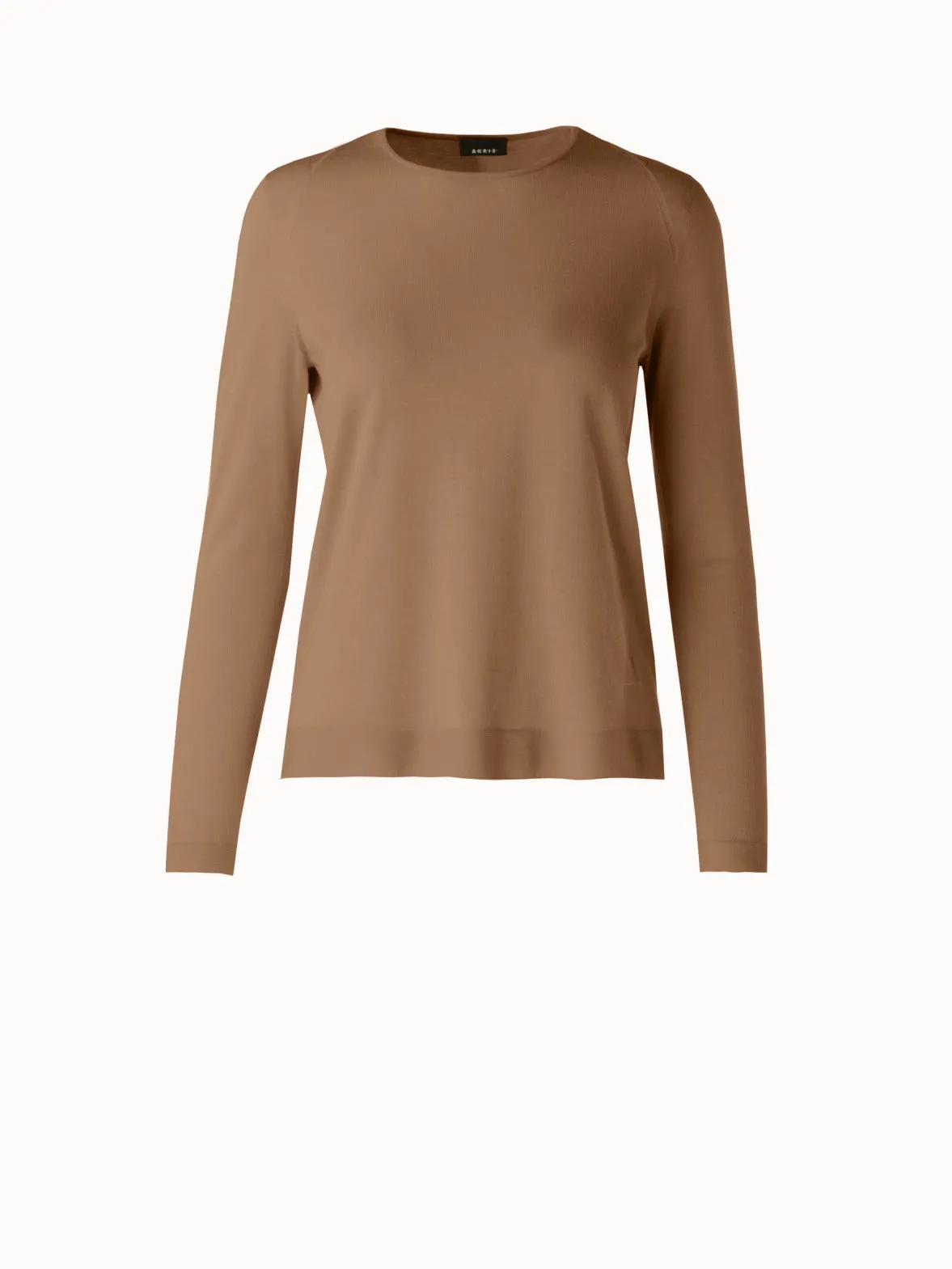 Cashmere Silk Knit Sweater