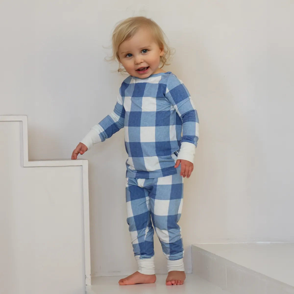 Children's PJ Set Farmhouse Check