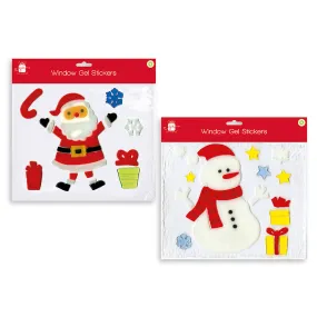 Christmas Window Gel Sticker Pack