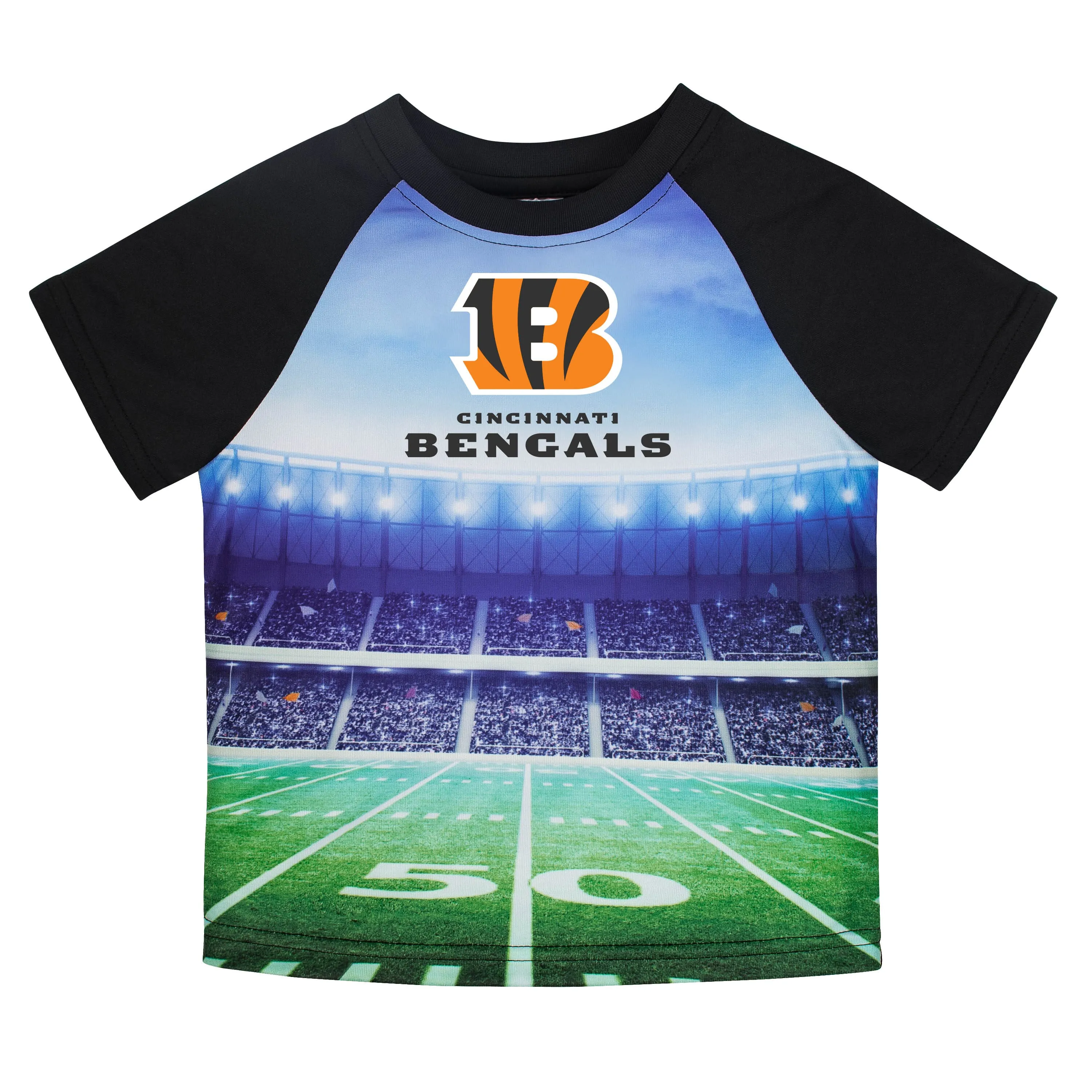 Cincinnati Bengals Boys Short Sleeve Tee Shirt