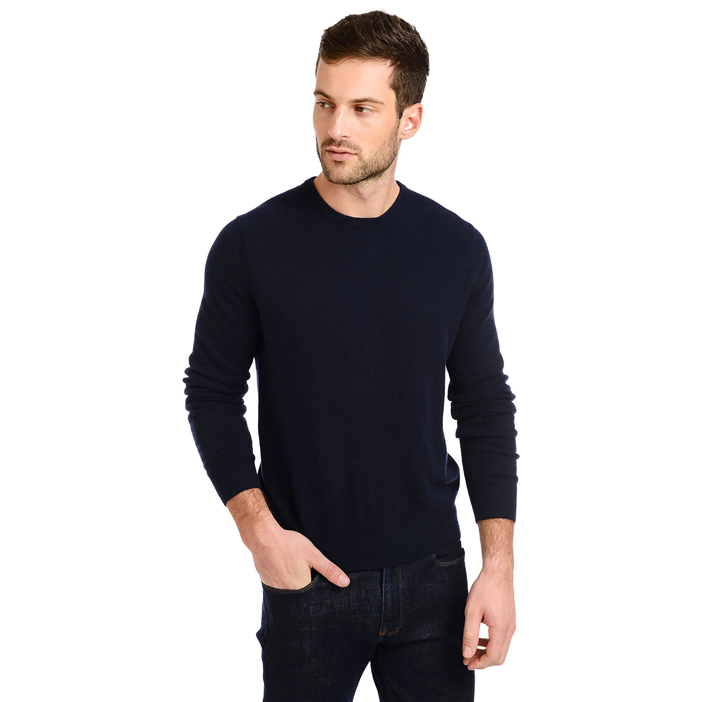 Classic Cashmere Crew Bergen Sweater