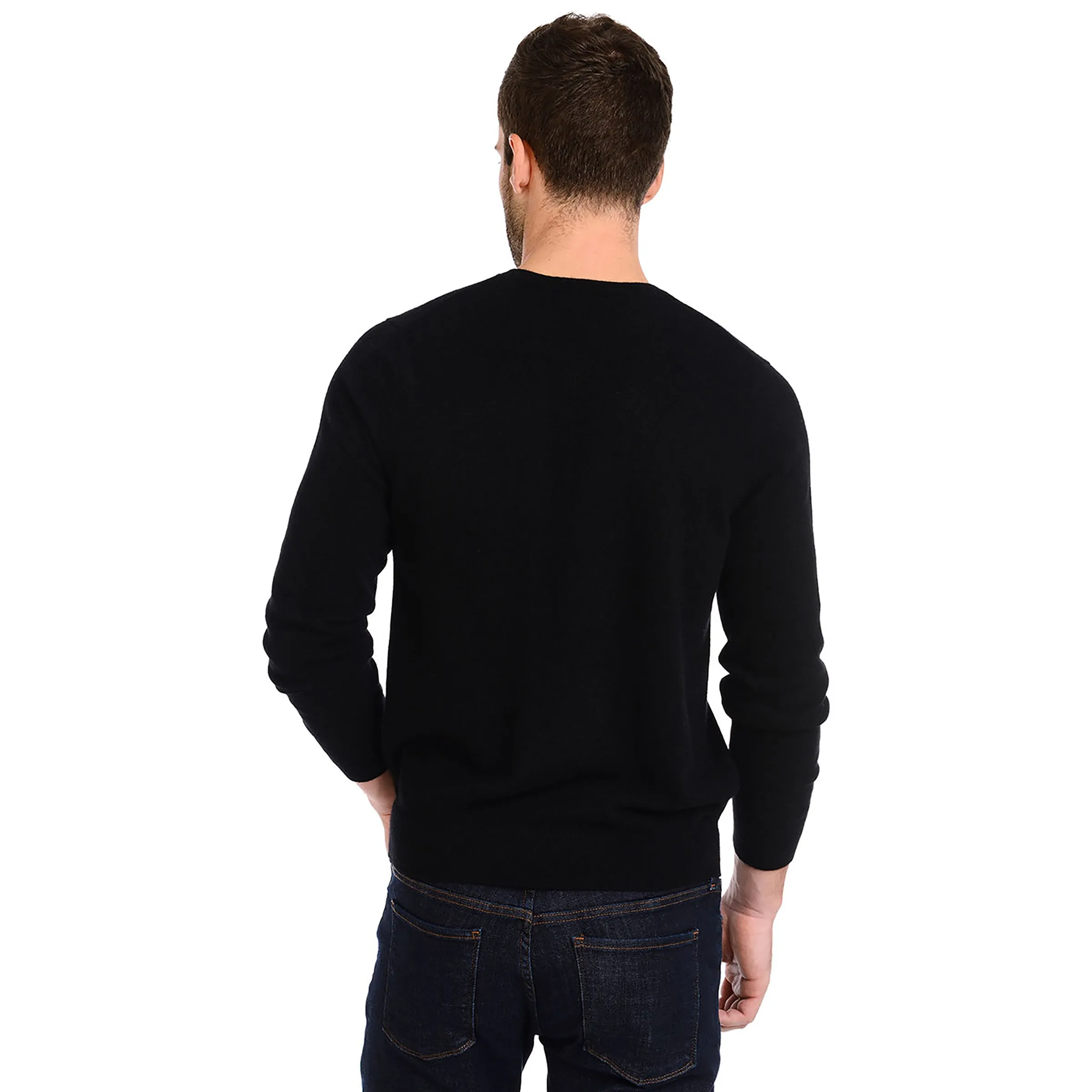 Classic Cashmere V-Neck Bergen Sweater