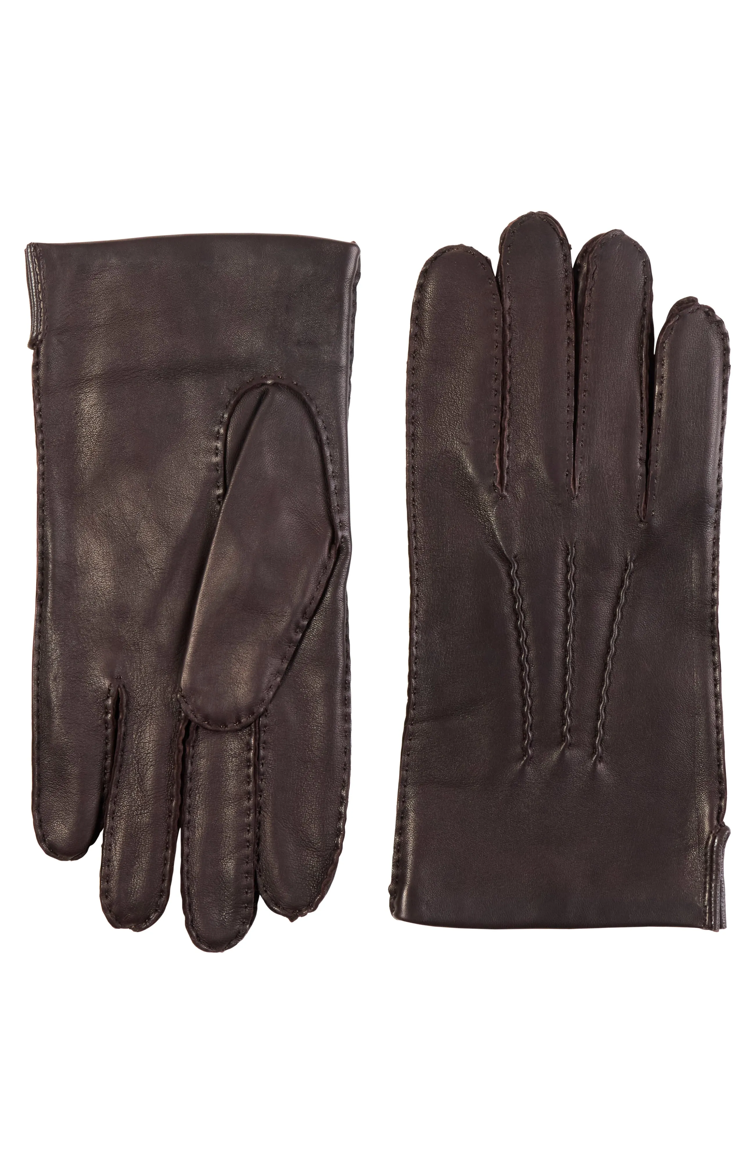 CLASSIC NAPPA LEATHER CASHMERE LINED GLOVES