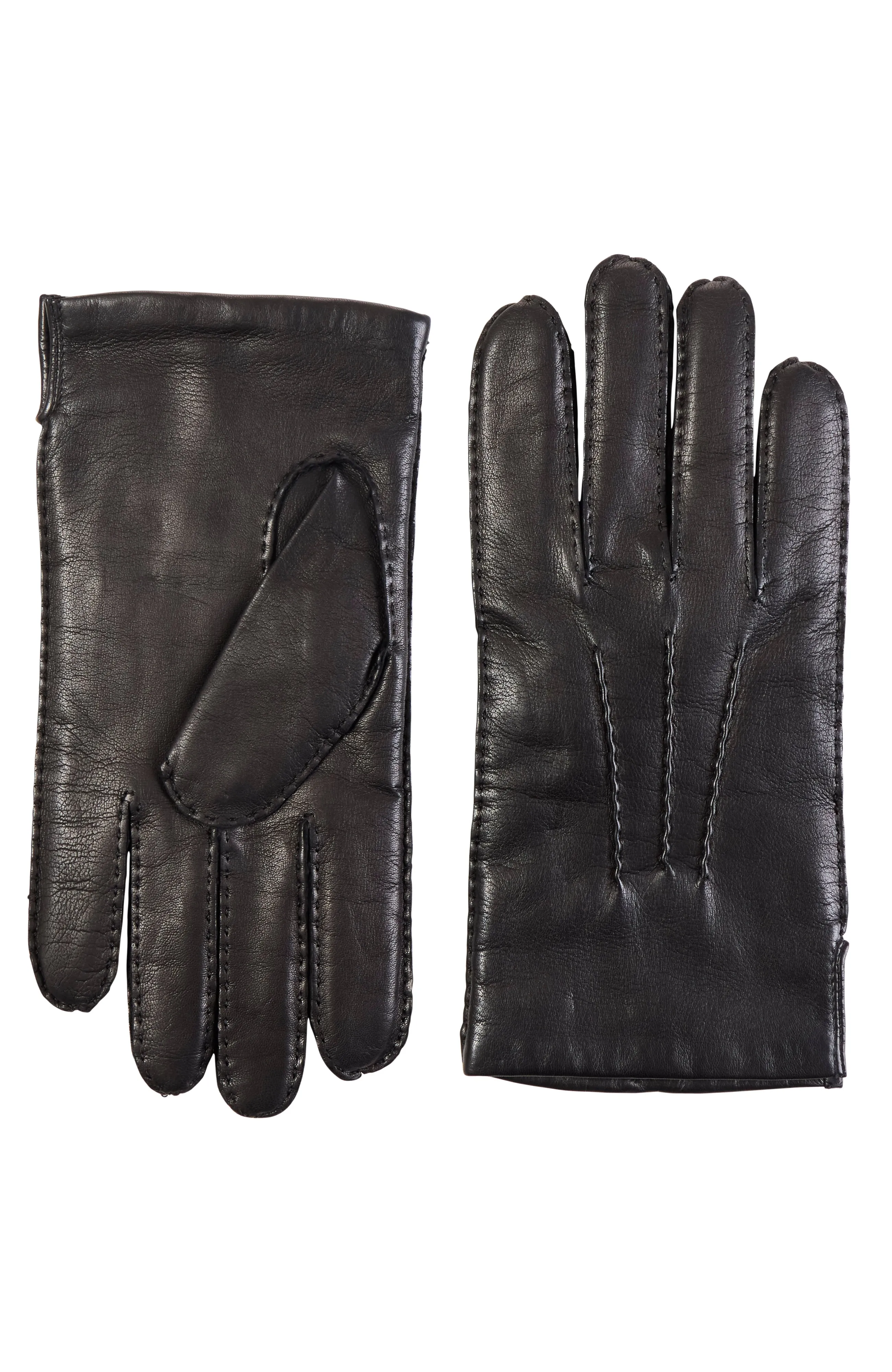 CLASSIC NAPPA LEATHER CASHMERE LINED GLOVES