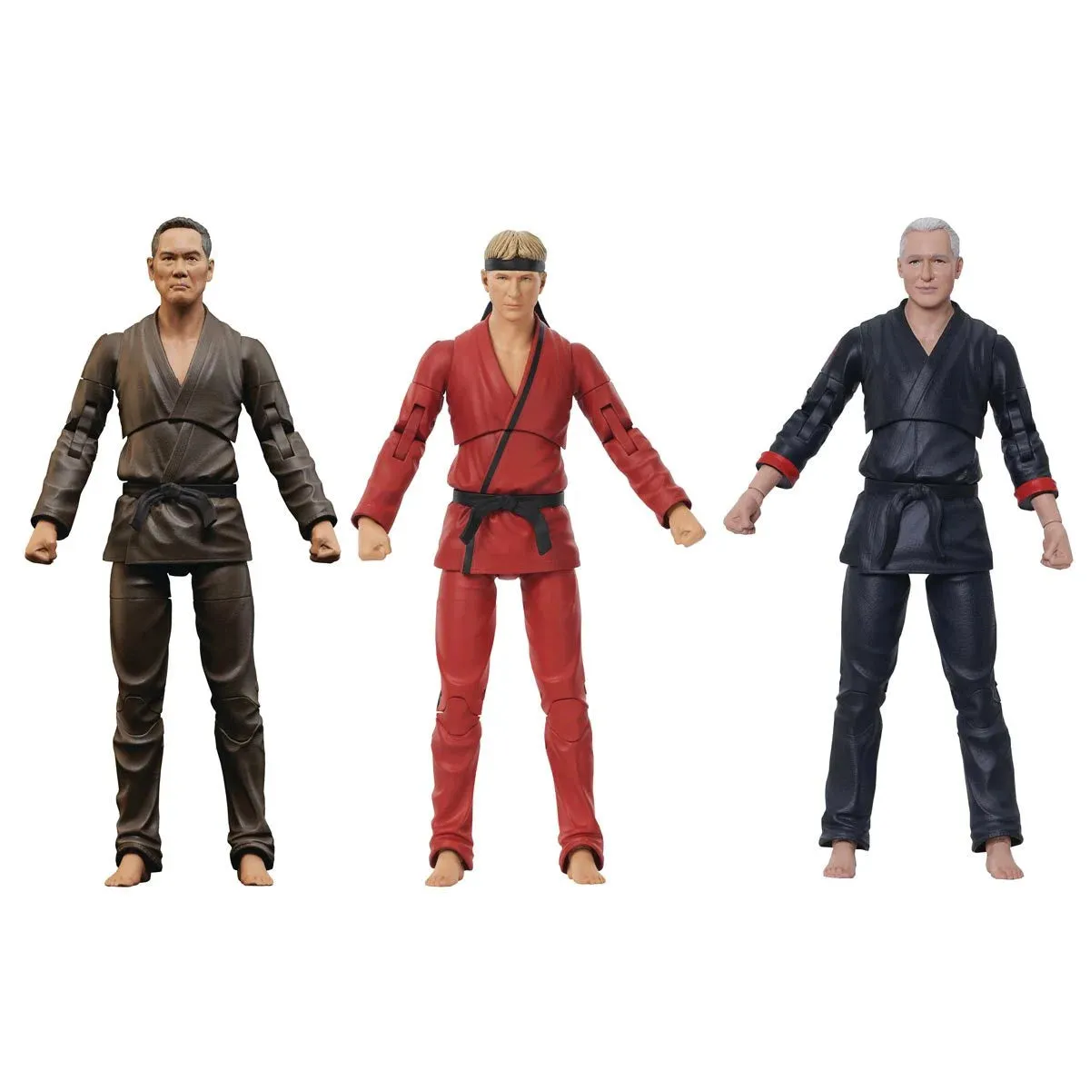 Cobra Kai Series 2 (Full Set of 3) Deluxe Action Figurea - Diamond Select