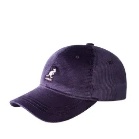 Cord Baseball Cap - Blackberry