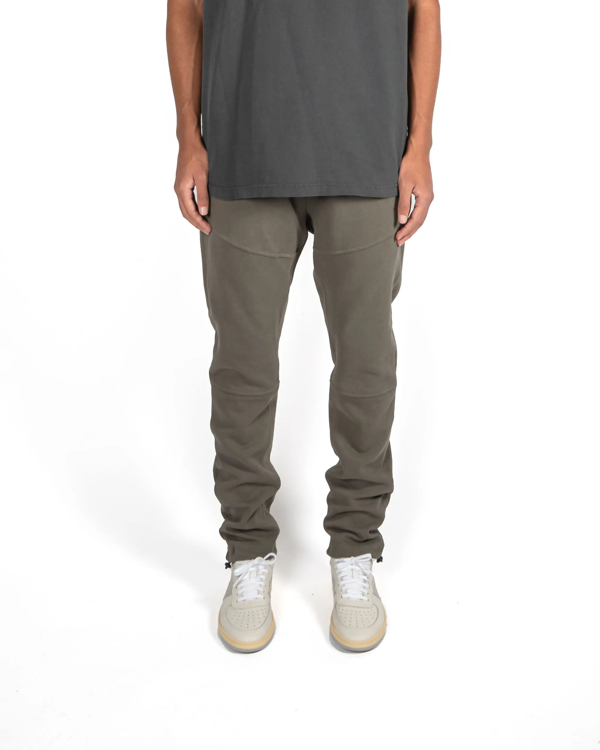 CORDED DAILY SWEATPANTS - SAGE