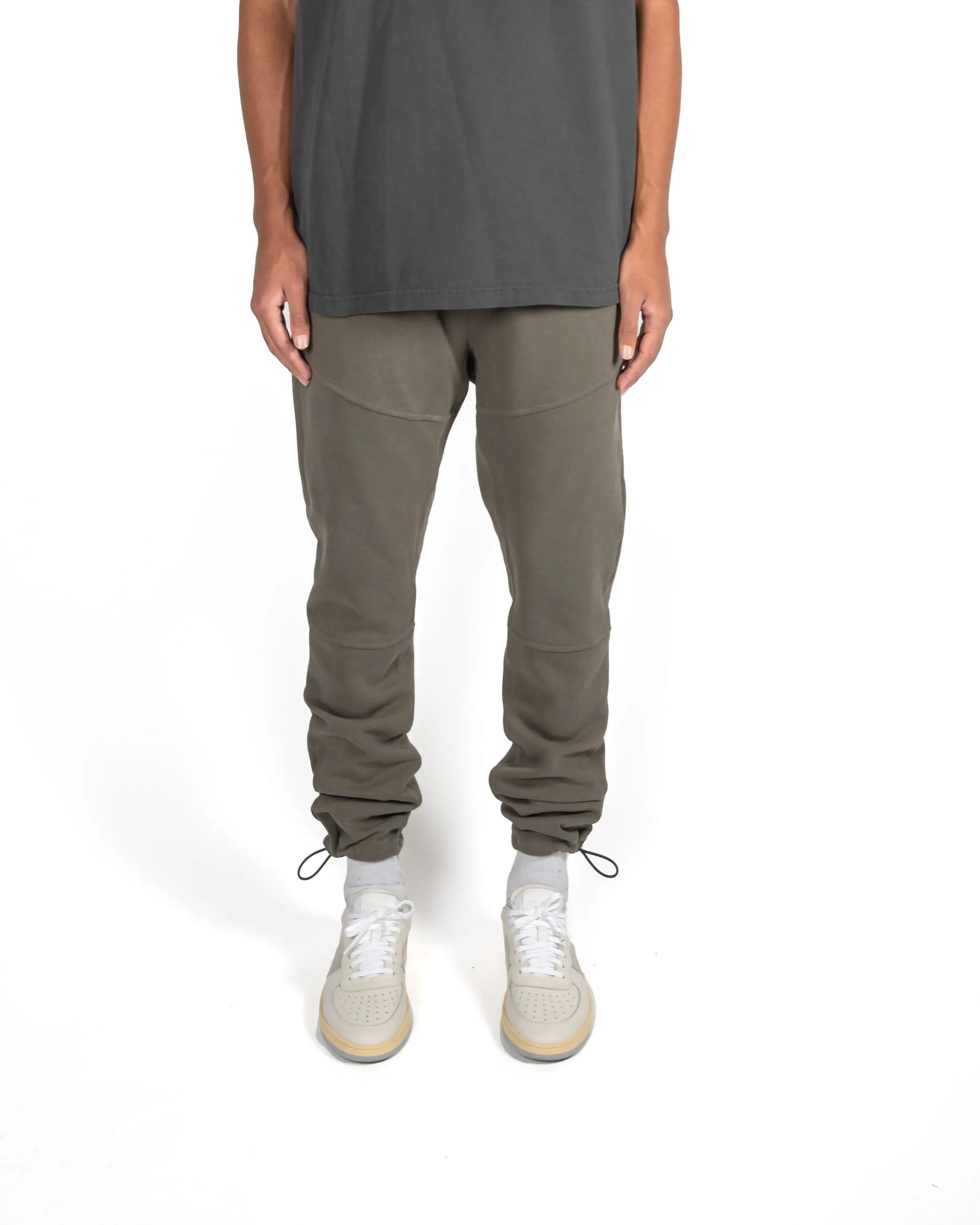 CORDED DAILY SWEATPANTS - SAGE