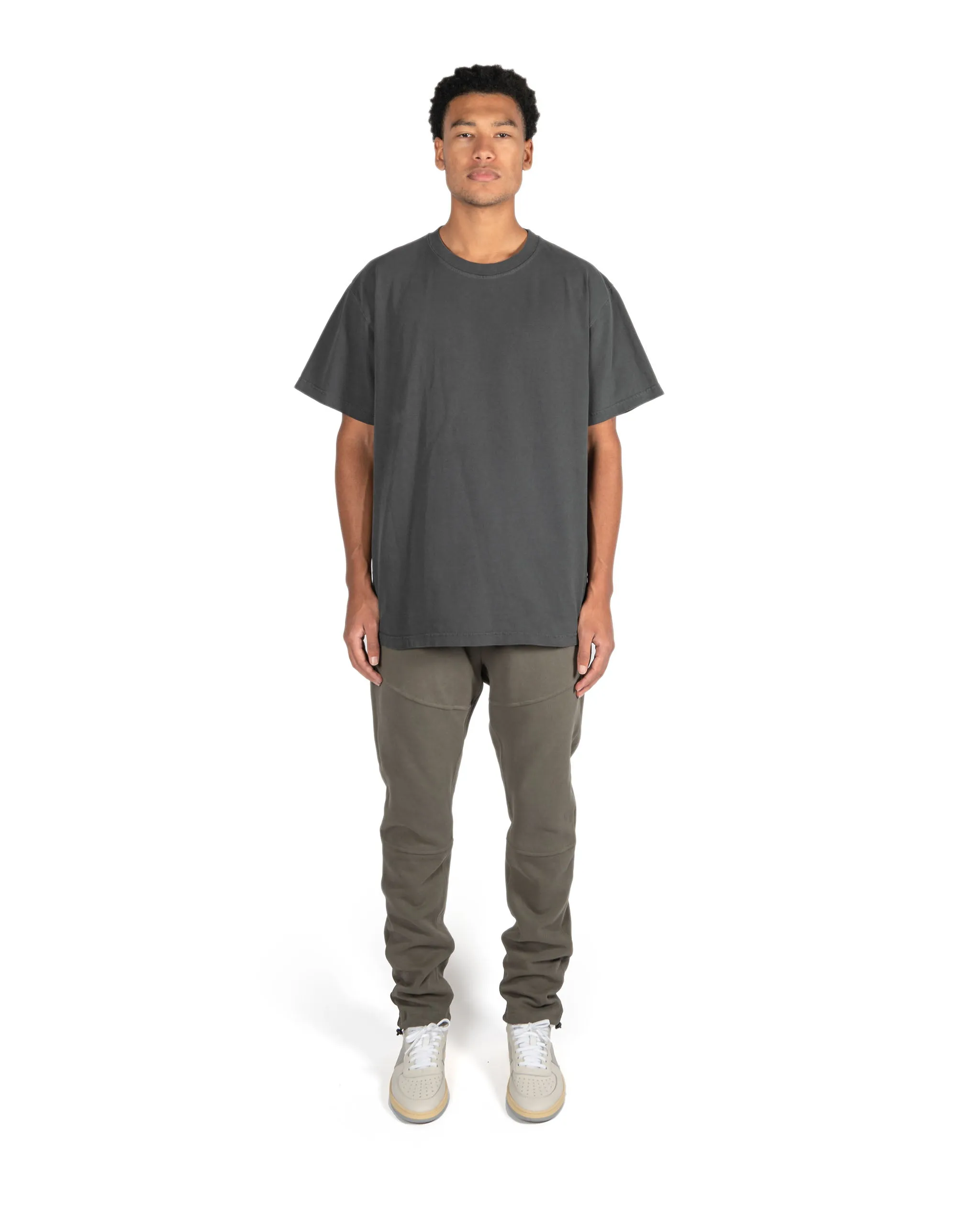 CORDED DAILY SWEATPANTS - SAGE