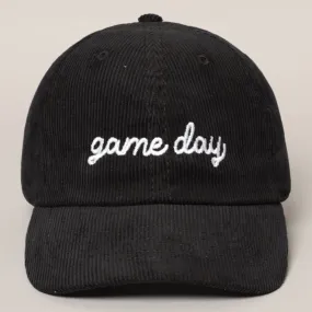 Corduroy Game Day Hats - 2 Colors!