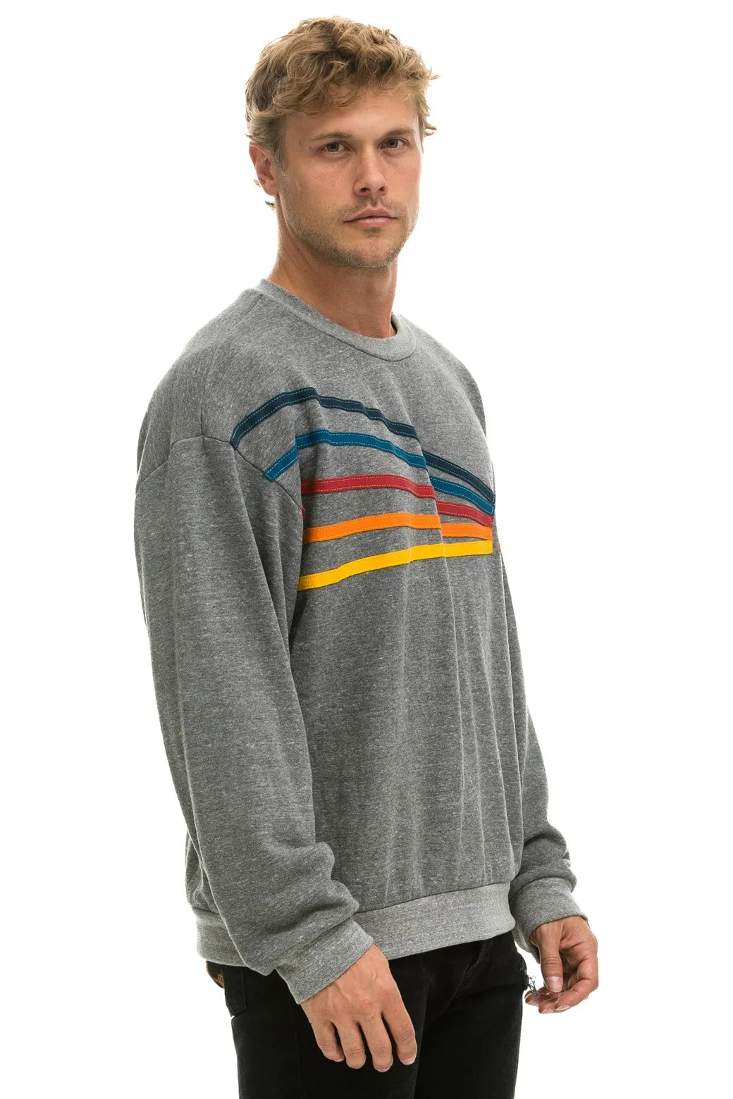 DAYDREAM RELAXED CREW SWEATSHIRT - HEATHER