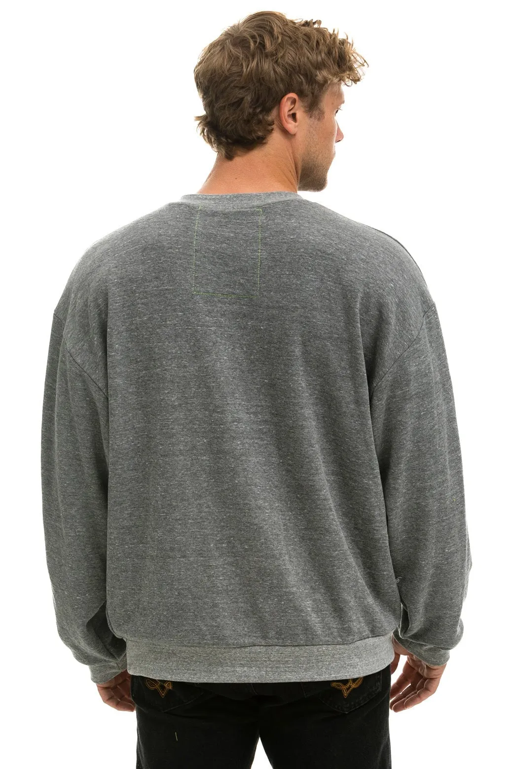 DAYDREAM RELAXED CREW SWEATSHIRT - HEATHER