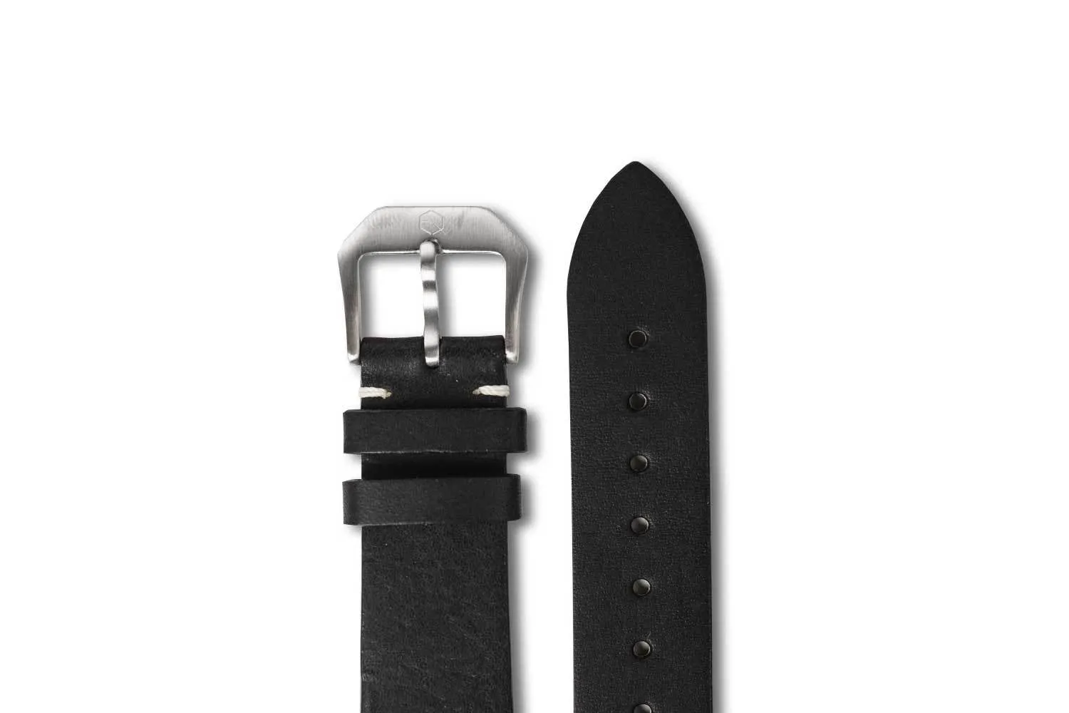 DIY Watch Club Vintage Strap -- Onyx Black