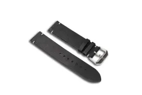 DIY Watch Club Vintage Strap -- Onyx Black