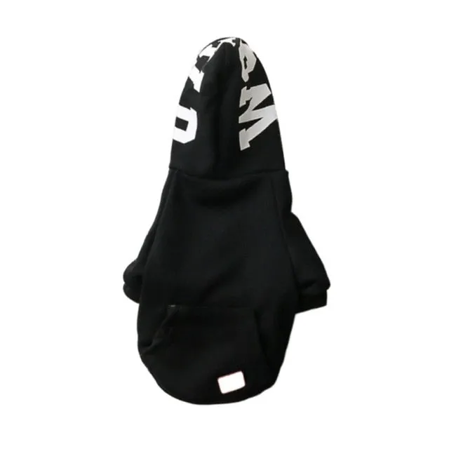 Dog Soft Cotton Hoodies With Print in Hoods