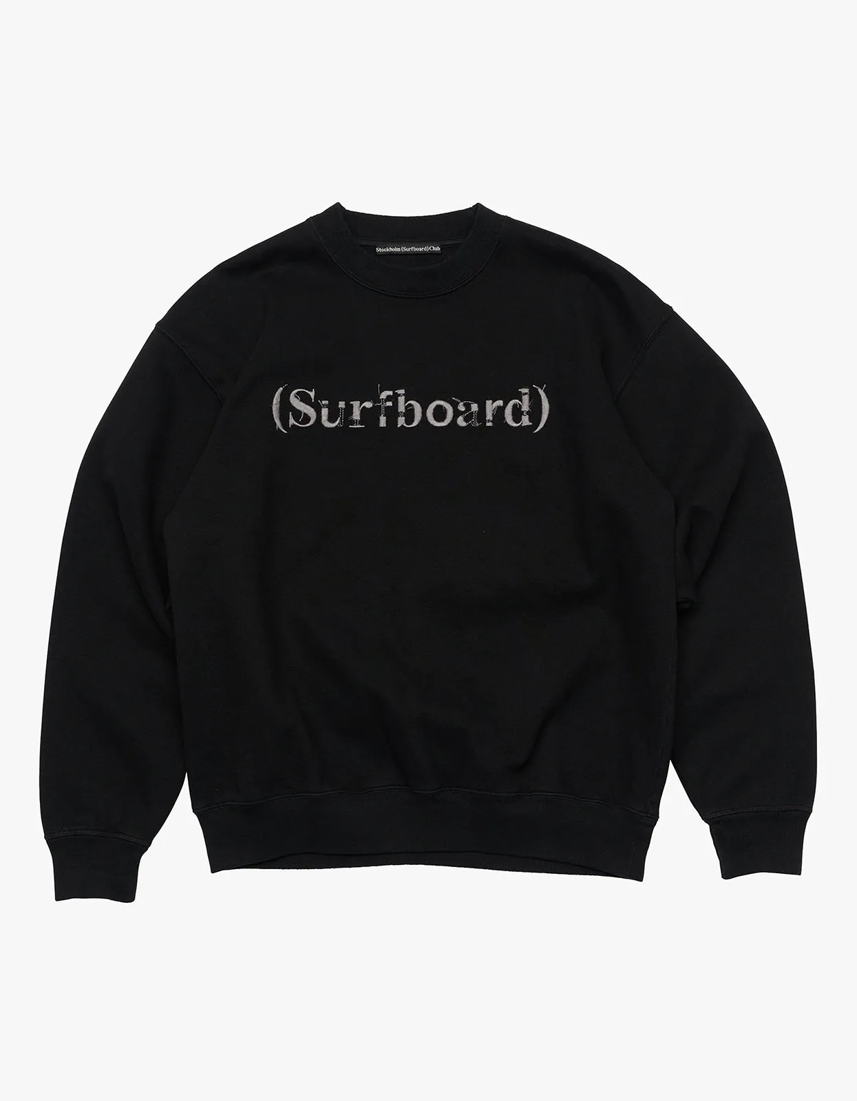 Embroidered Sweatshirt - Black