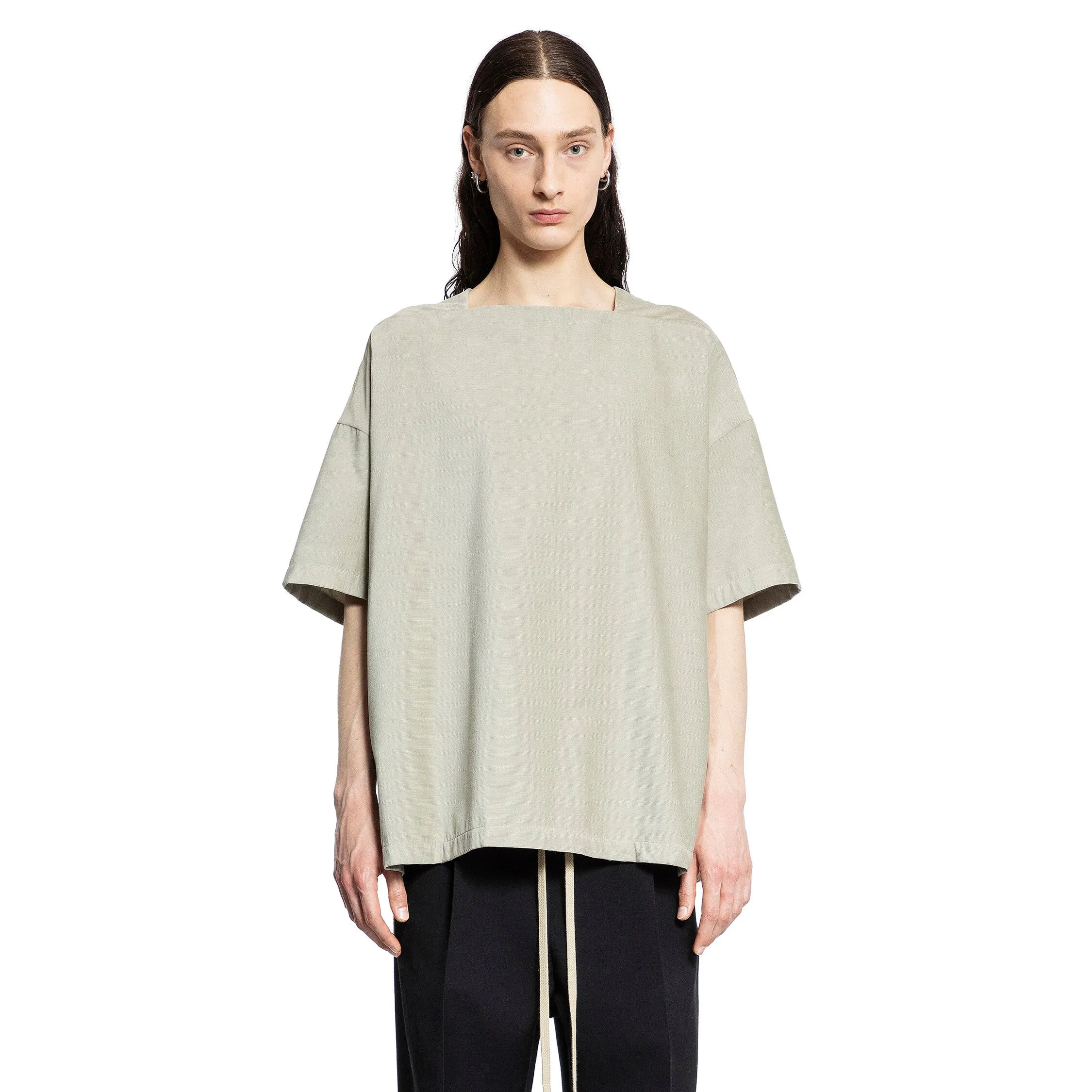 FEAR OF GOD MAN GREY T-SHIRTS & TANK TOPS