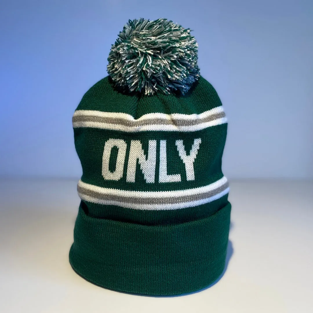 Fin Up Jacquard Bobble - Green